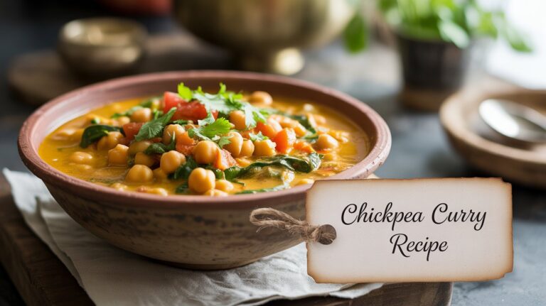 chickpea curry recipe