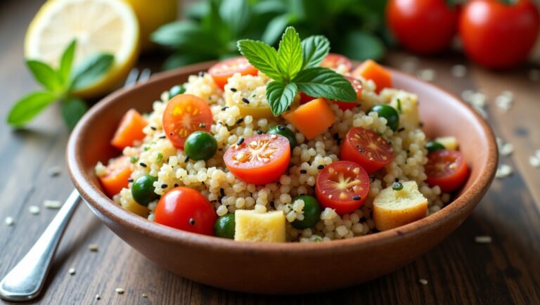quinoa vegetable salad