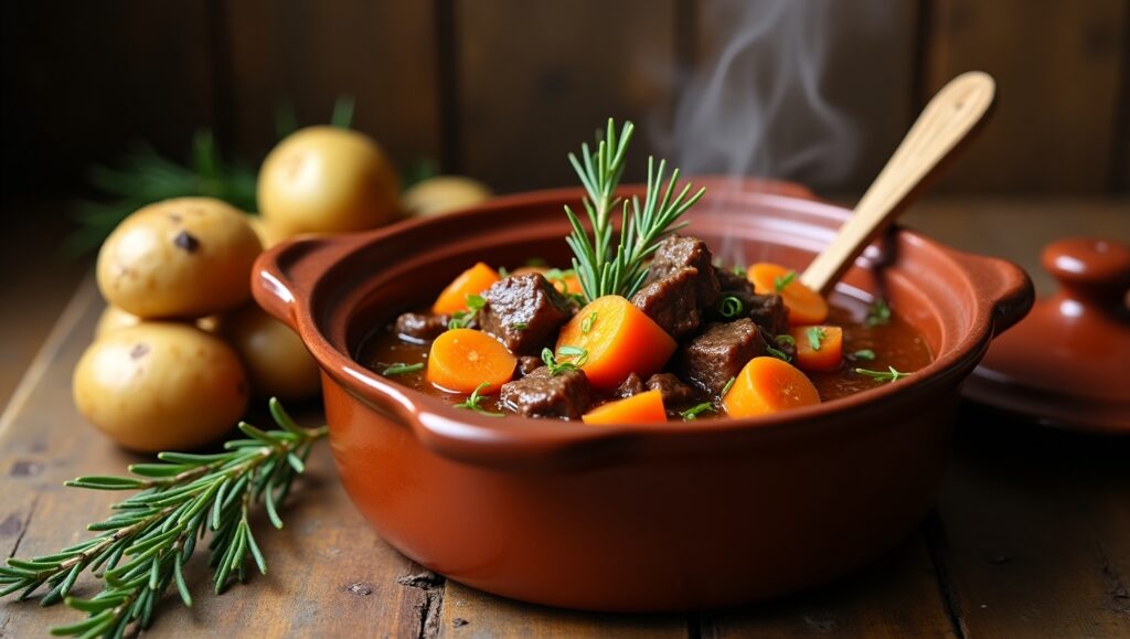 slow cooked beef stew