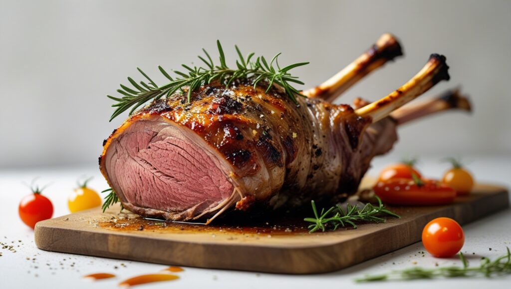 oven roasted leg of lamb