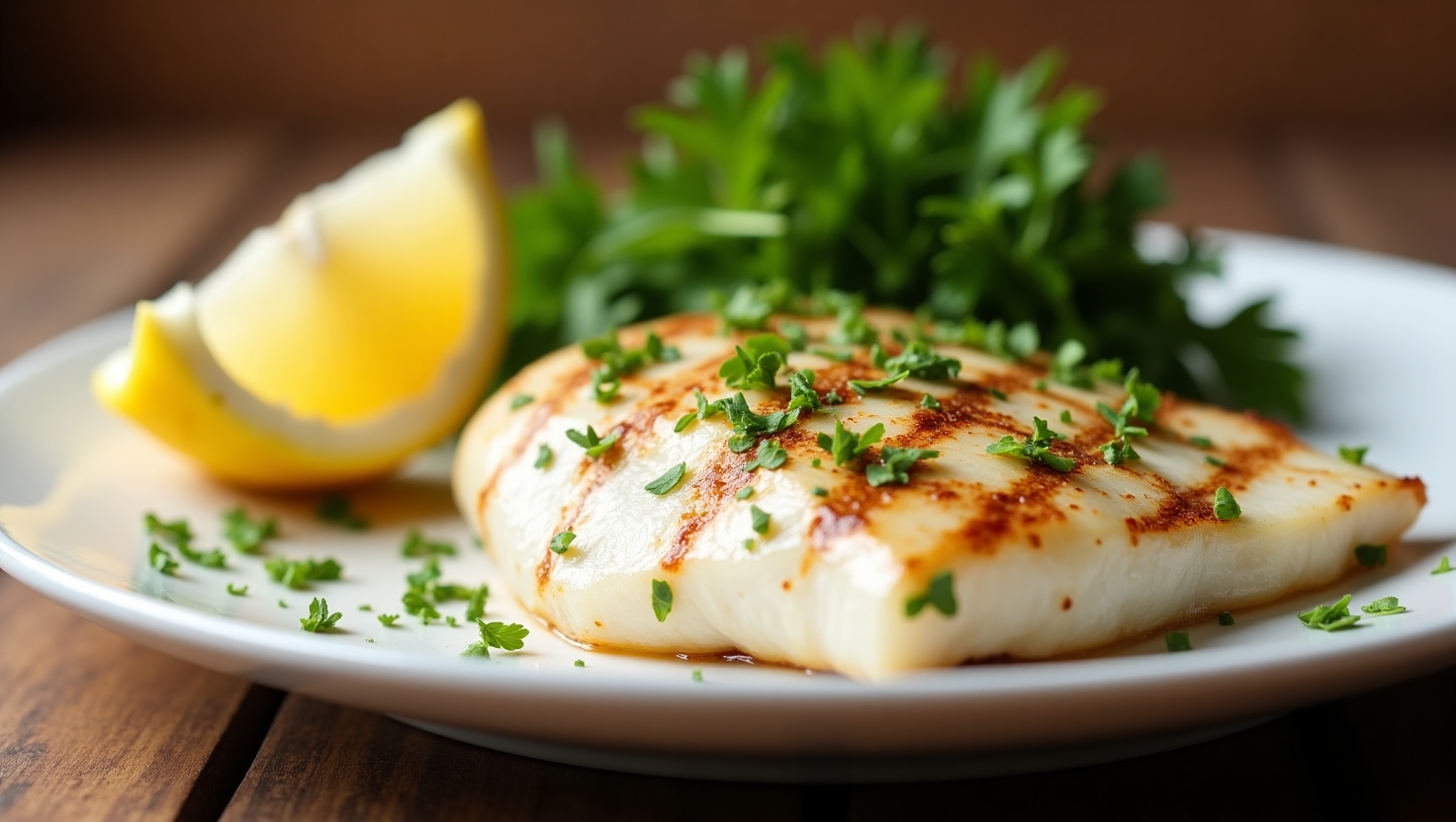 garlic herb grilled tilapia