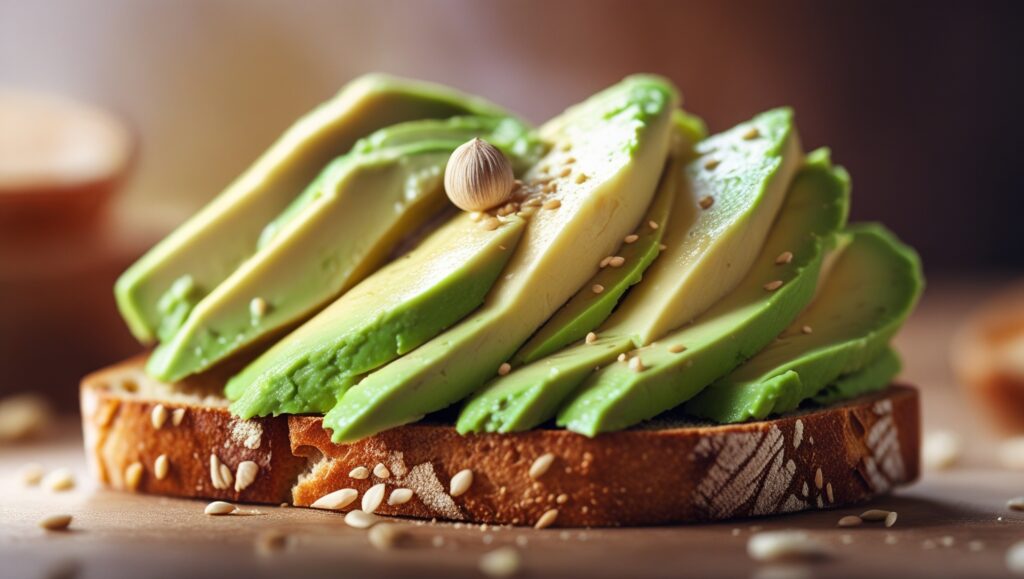 avocado toast with seed