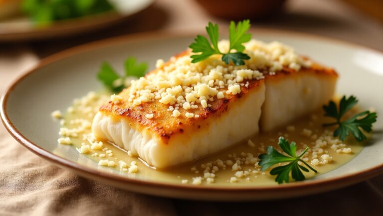 baked cod with parmesan