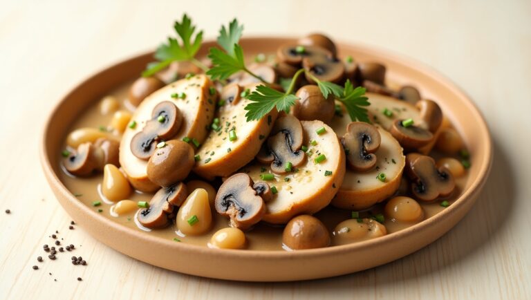 creamy mushroom chicken
