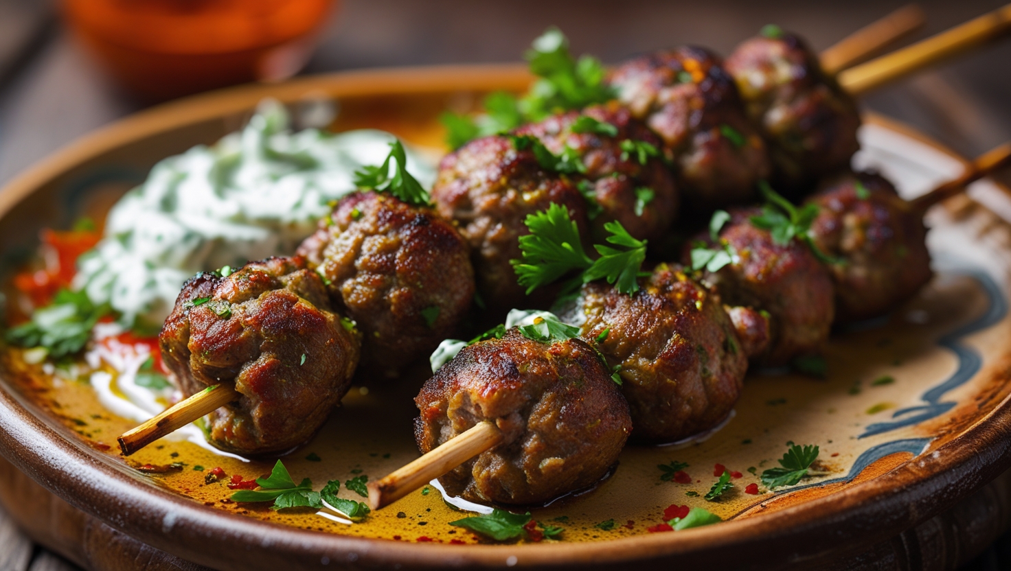 spicy lamb kofta